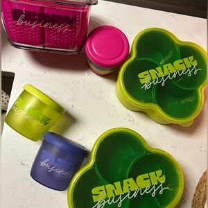 Tabitha Brown Snack Containers Set